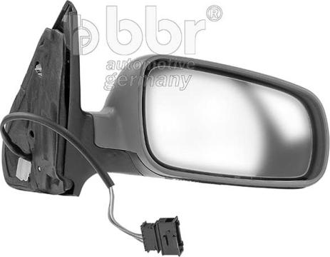 BBR Automotive 002-80-11124 - Outside Mirror autospares.lv