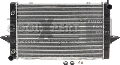 BBR Automotive 007-60-10044 - Radiator, engine cooling autospares.lv