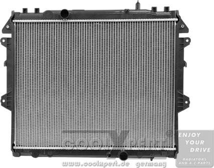 BBR Automotive 036-60-16343 - Radiator, engine cooling autospares.lv