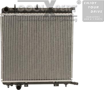 BBR Automotive 033-60-03483 - Radiator, engine cooling autospares.lv