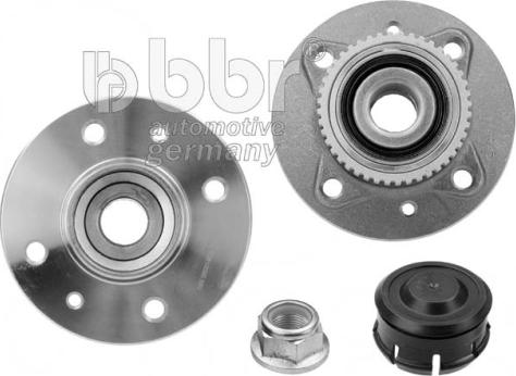 BBR Automotive 029-51-13674 - Wheel hub, bearing Kit autospares.lv