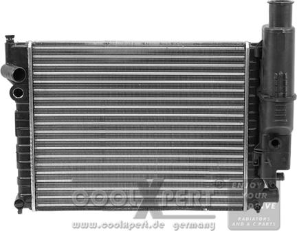 BBR Automotive 027-60-05297 - Radiator, engine cooling autospares.lv