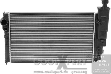 BBR Automotive 027-60-01958 - Radiator, engine cooling autospares.lv