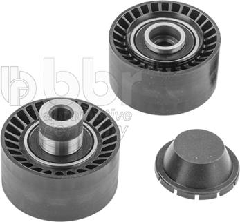 BBR Automotive 027-30-15647 - Pulley, v-ribbed belt autospares.lv