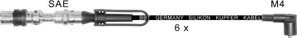 BBT ZK0374 - Ignition Cable Kit autospares.lv