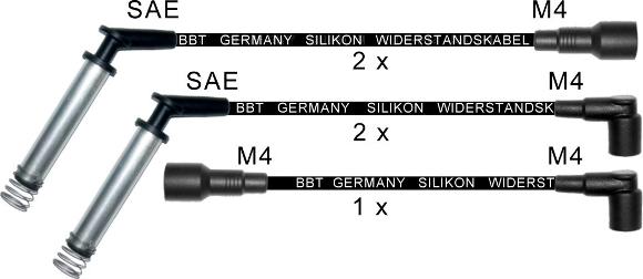 BBT ZK0780 - Ignition Cable Kit autospares.lv