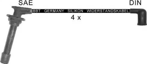 BBT ZK1631 - Ignition Cable Kit autospares.lv