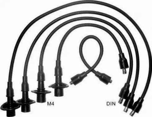 BBT ZK310 - Ignition Cable Kit autospares.lv