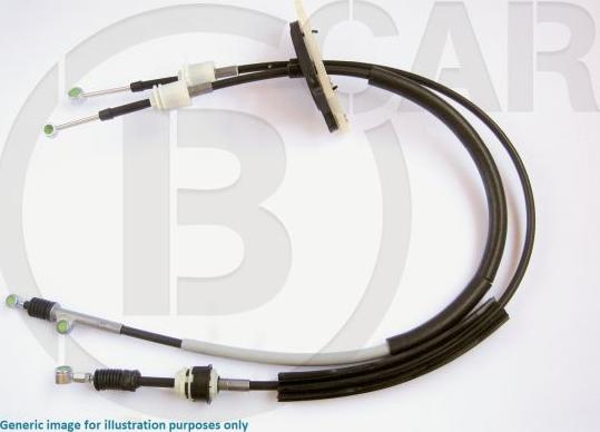 B CAR 001FD428 - Cable, tip, manual transmission autospares.lv