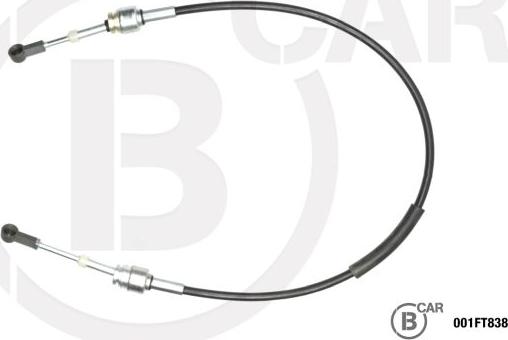 B CAR 001FT838 - Cable, tip, manual transmission autospares.lv