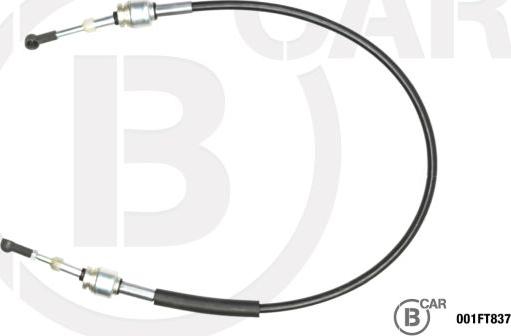 B CAR 001FT837 - Cable, tip, manual transmission autospares.lv