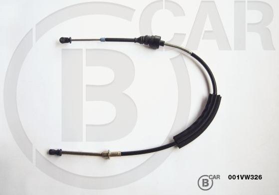 B CAR 001VW326 - Cable, tip, manual transmission autospares.lv