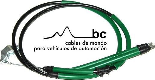 Beca Cables 404007 - Cable, parking brake autospares.lv