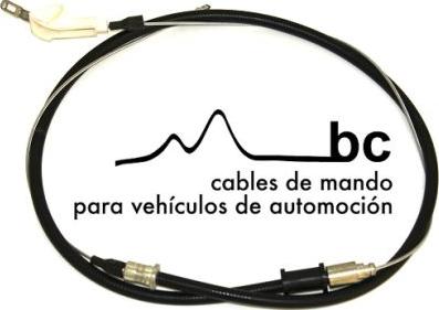 Beca Cables 403005 - Cable, parking brake autospares.lv