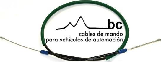 Beca Cables 503001 - Cable, parking brake autospares.lv