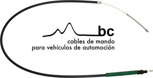 Beca Cables 502003 - Cable, parking brake autospares.lv