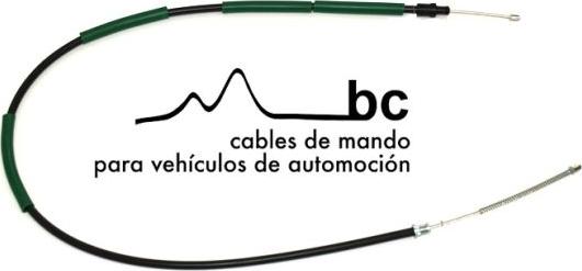 Beca Cables 502002 - Cable, parking brake autospares.lv