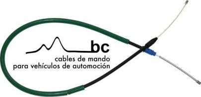 Beca Cables 618002 - Cable, parking brake autospares.lv