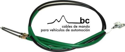 Beca Cables 302044 - Cable, parking brake autospares.lv