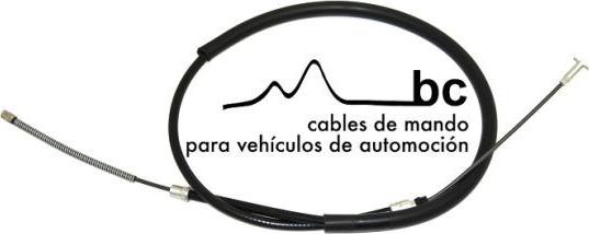 Beca Cables 209001 - Cable, parking brake autospares.lv