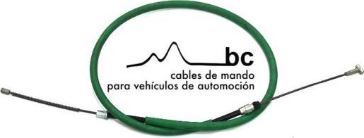 Beca Cables 206001 - Cable, parking brake autospares.lv