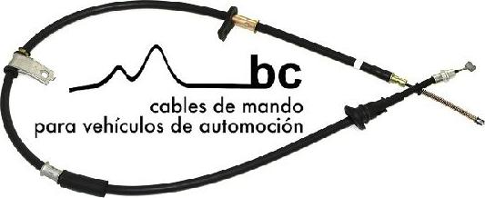 Beca Cables 2001045 - Cable, parking brake autospares.lv