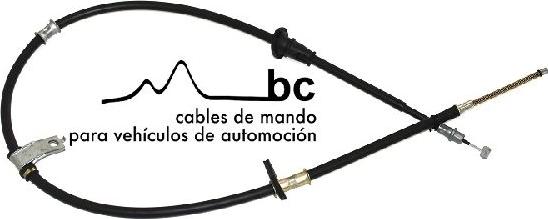 Beca Cables 2001046 - Cable, parking brake autospares.lv