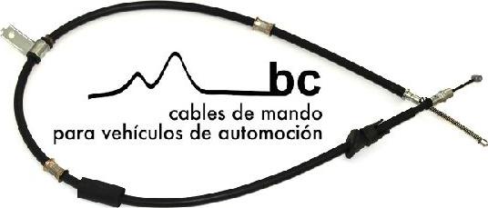Beca Cables 2001043 - Cable, parking brake autospares.lv