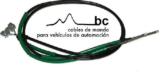 Beca Cables 2001029 - Cable, parking brake autospares.lv