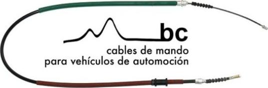 Beca Cables 203021 - Cable, parking brake autospares.lv