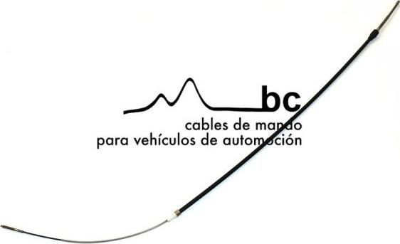 Beca Cables 708016 - Cable, parking brake autospares.lv