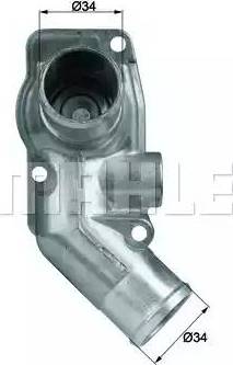 BEHR TI 50 92D - Coolant thermostat / housing autospares.lv