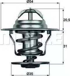 BEHR TX 15 87D - Coolant thermostat / housing autospares.lv