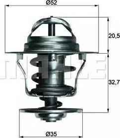 BEHR TX 12 88D - Coolant thermostat / housing autospares.lv