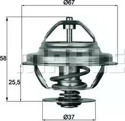 BEHR TX 21 80D - Coolant thermostat / housing autospares.lv