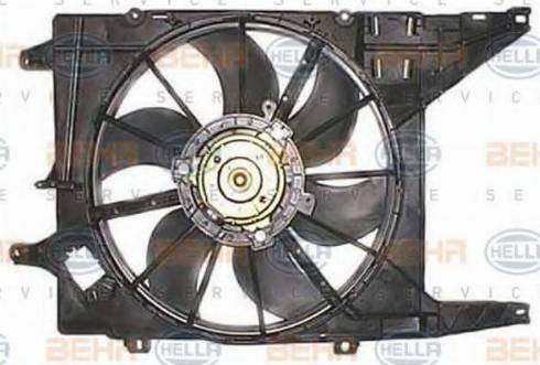 BEHR HELLA Service 8EW 351 032-221 - Fan, radiator autospares.lv