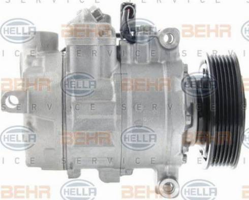 BEHR HELLA Service 8FK 351 006-441 - Compressor, air conditioning autospares.lv