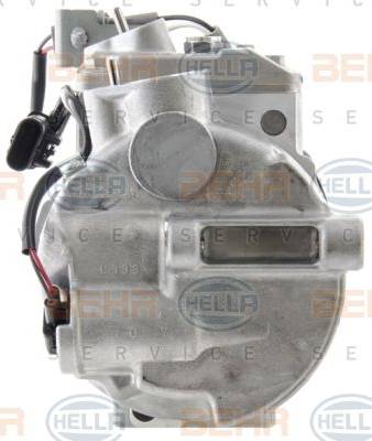 BEHR HELLA Service 8FK 351 008-301 - Compressor, air conditioning autospares.lv