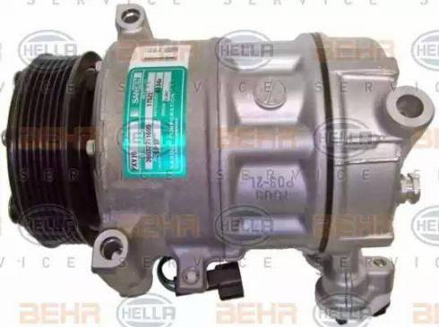 BEHR HELLA Service 8FK 351 003-261 - Compressor, air conditioning autospares.lv