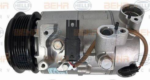 BEHR HELLA Service 8FK 351 002-861 - Compressor, air conditioning autospares.lv