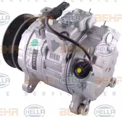 BEHR HELLA Service 8FK 351 002-341 - Compressor, air conditioning autospares.lv