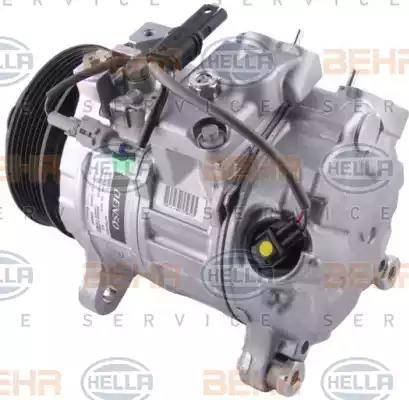 BEHR HELLA Service 8FK 351 002-331 - Compressor, air conditioning autospares.lv