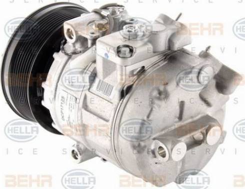 BEHR HELLA Service 8FK 351 007-191 - Compressor, air conditioning autospares.lv