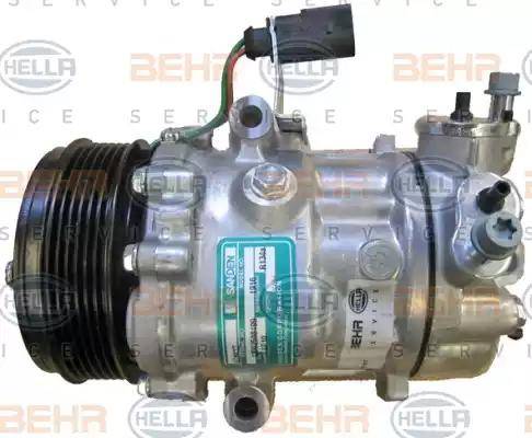 BEHR HELLA Service 8FK 351 105-191 - Compressor, air conditioning autospares.lv