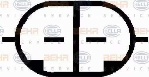 BEHR HELLA Service 8FK 351 102-081 - Compressor, air conditioning autospares.lv