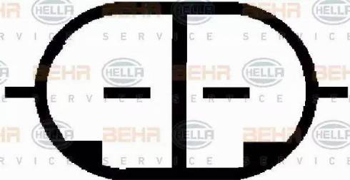 BEHR HELLA Service 8FK 351 102-171 - Compressor, air conditioning autospares.lv