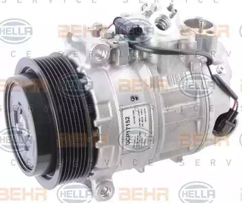 BEHR HELLA Service 8FK 351 107-131 - Compressor, air conditioning autospares.lv