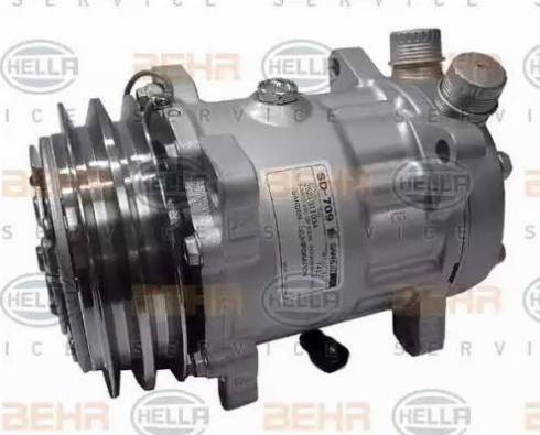 BEHR HELLA Service 8FK 351 119-161 - Compressor, air conditioning autospares.lv