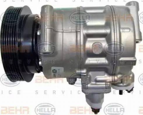 BEHR HELLA Service 8FK 351 114-391 - Compressor, air conditioning autospares.lv