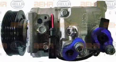 BEHR HELLA Service 8FK 351 110-381 - Compressor, air conditioning autospares.lv